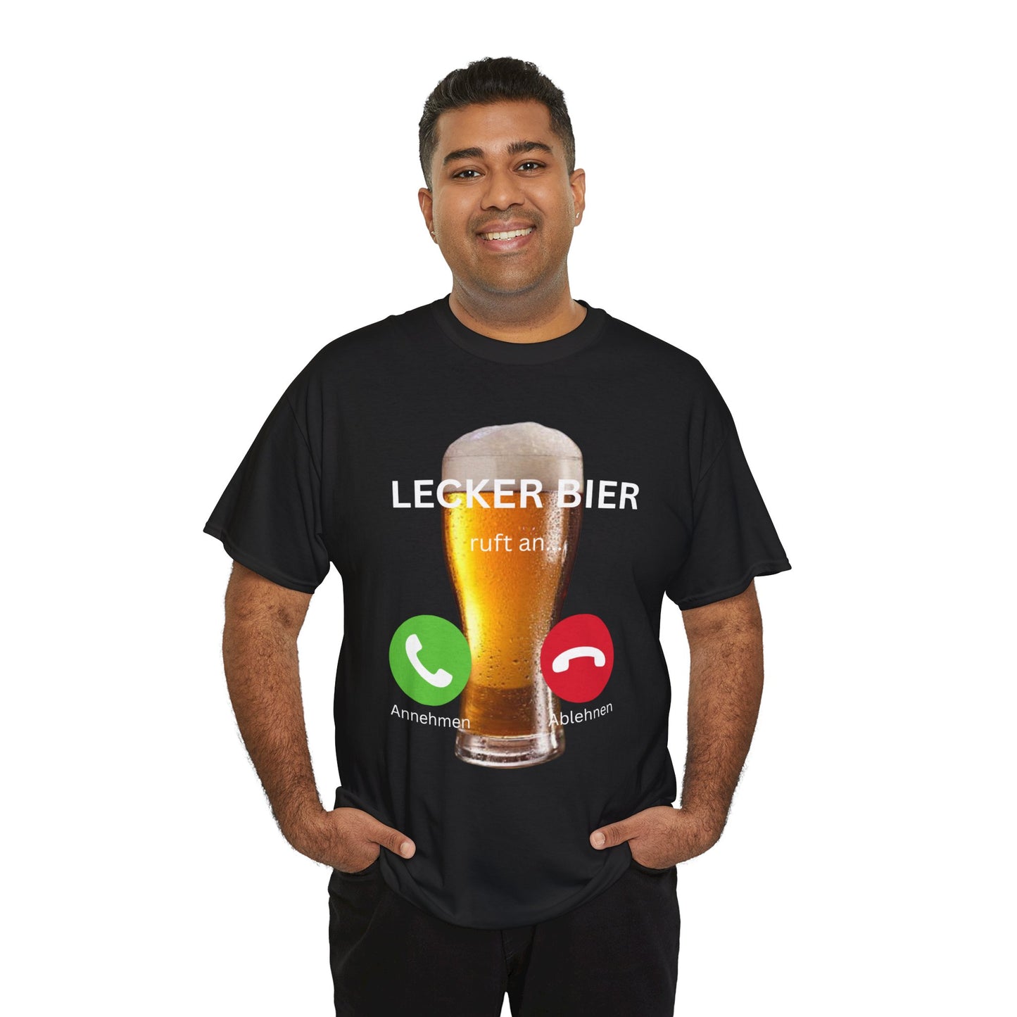 LECKER BIER RUFT AN T-Shirt