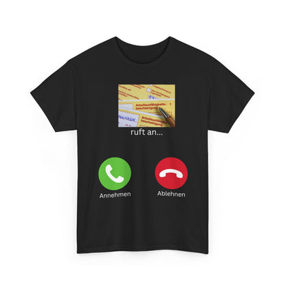 GELBER SCHEIN RUFT AN T-Shirt