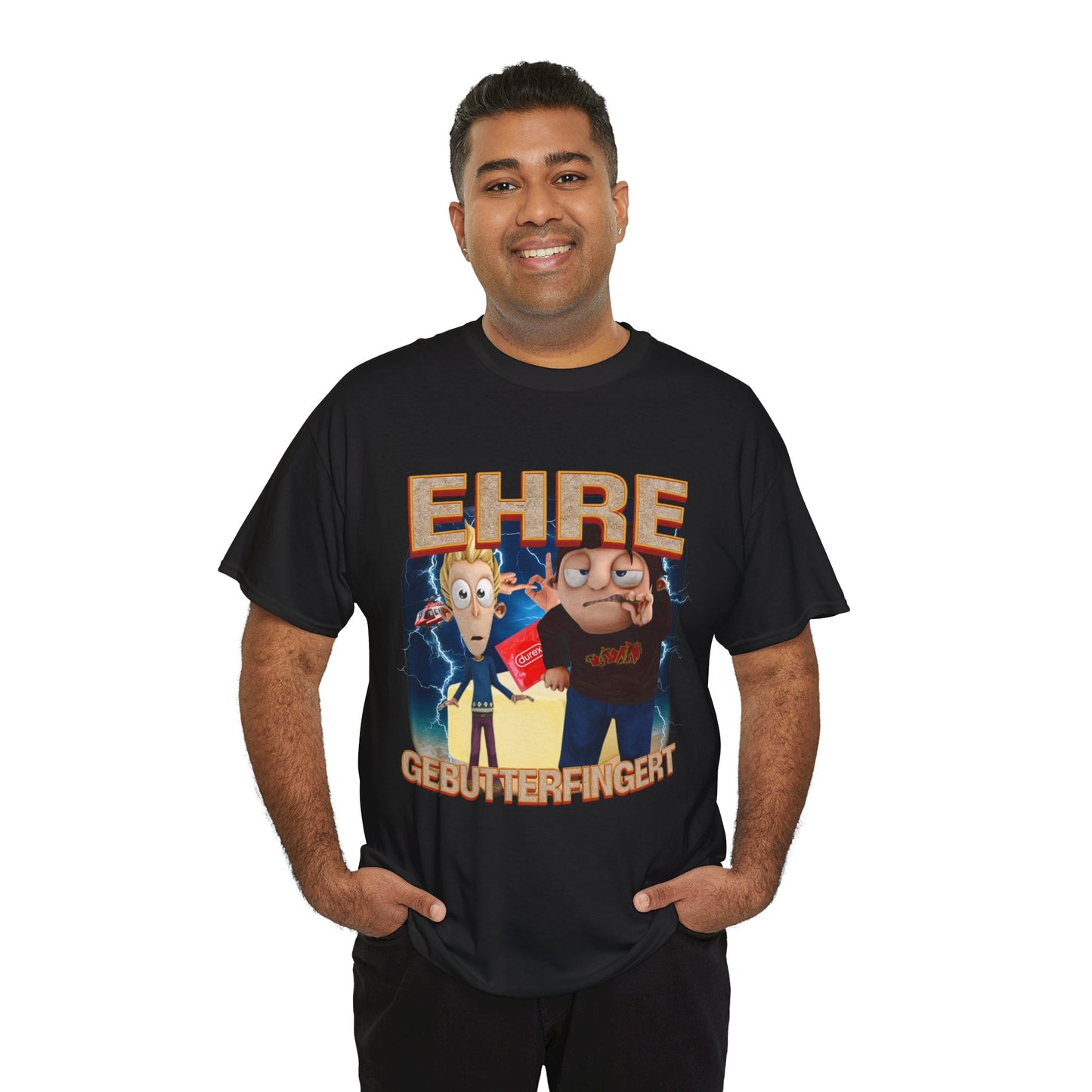 EHRE GEBUTTERTFINGERT T-Shirt